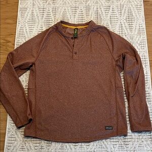 Marsh Wear Men’s Harker’s Island Fleece  Henley size M